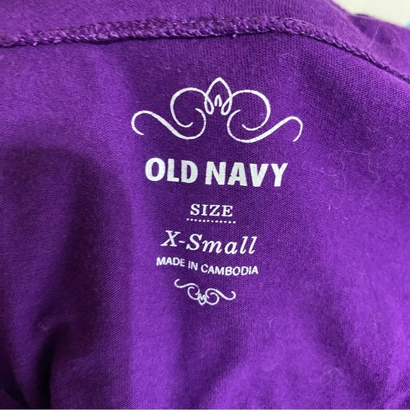 Old Navy Purple Deep V-Neck Lightweight Knit Cardigan - Picture 5 of 7